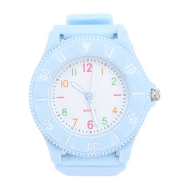 Kids Waterproof Watch Shockproof Fashion Adjustable Strap Kids Quartz Analog Watch for Boys Girls Blue