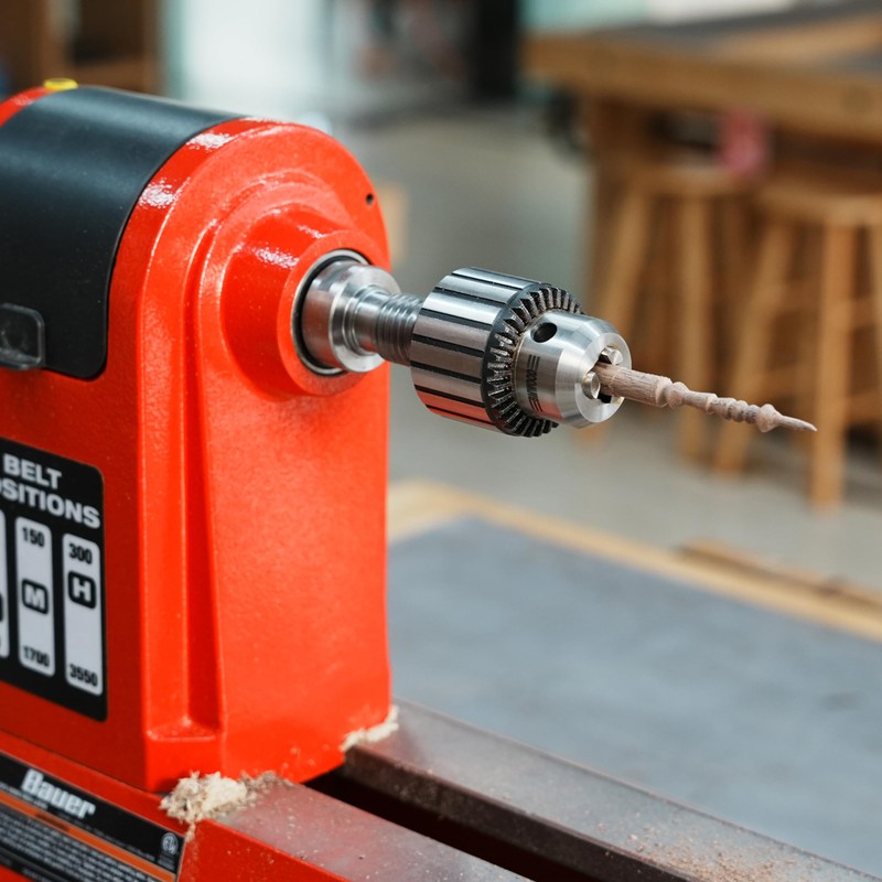 BMWOOD 5/8-Inch Key Drill Chuck with one JT33-MT2 Taper Arbor