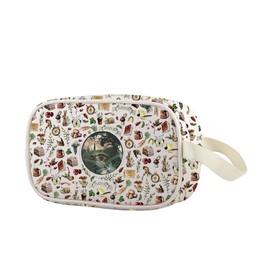 Movie Clear Makeup Bag Bookish Bookworm Merch Fantasy Movie Lover Gift Hole Door Gift (Hobb CBag EU)