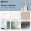 WZRUA Adhesive Towel Holder for Bathroom Brushed Nickel No Drill