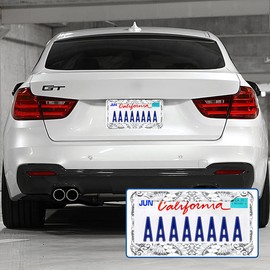 Swono Ethnic License Plate Frame Ethnic Samoa Maori Style Black and White License Plate Cover Aluminum Metal License Plate Holder Frame for Women Men Auto Decoration for US Car/Truck