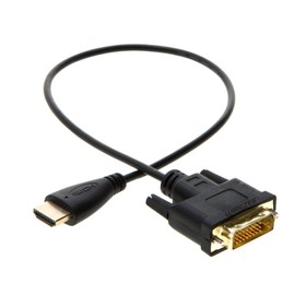 DVI-D to HDMI Video Cable 24+1 Pin Dual Link M/M 1.5f 3ft 6ft 10ft 15ft 25ft (1.5FT)