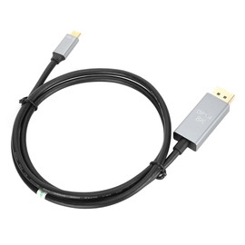 Type C to Displayport 8K 1.4 HD Video Cable Transmission Audio Video Sync Output Cable for MacBook1meter/3.28ft