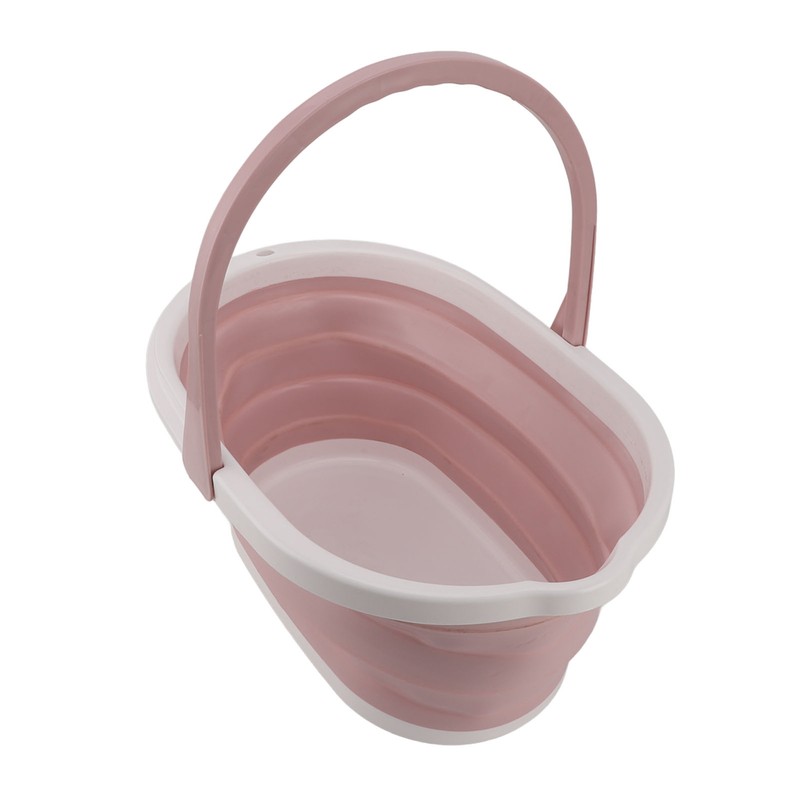 Collapsible Mop Bucket Sturdy PP Large Capacity Portable Handle Multifunction