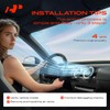 A-Premium 4PCS Dashboard AC Heater Air Vent Compatible with Ford