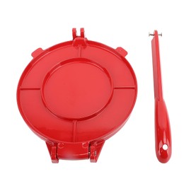 Manual Tortilla Press with Handle Aluminum Alloy Flatbread Dumpling Skin Maker Multifunctional Dough Press Machine