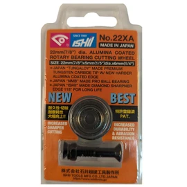 Ishii Super Hard Carbide Blade with Built-In Bearings (Alumina Coat) 22XA