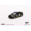 Mini GT Miniature Collectible Car, MGT00403-L, Black/Yellow