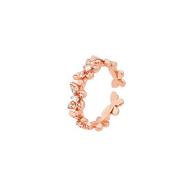 FUTIMELY Butterfly Rings (Rose Gold)