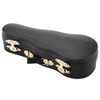 5.5" Mini Wooden Cello Instrument Ornaments with Stand and Case,