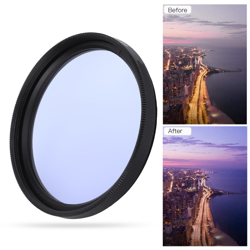 Junestar 46mm Light Pollution Reduction Optical Glass Night Filter Camera