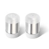 Silver Sugar Shakers Spice Salt Pepper Organizer Container Dust-proof Stainless