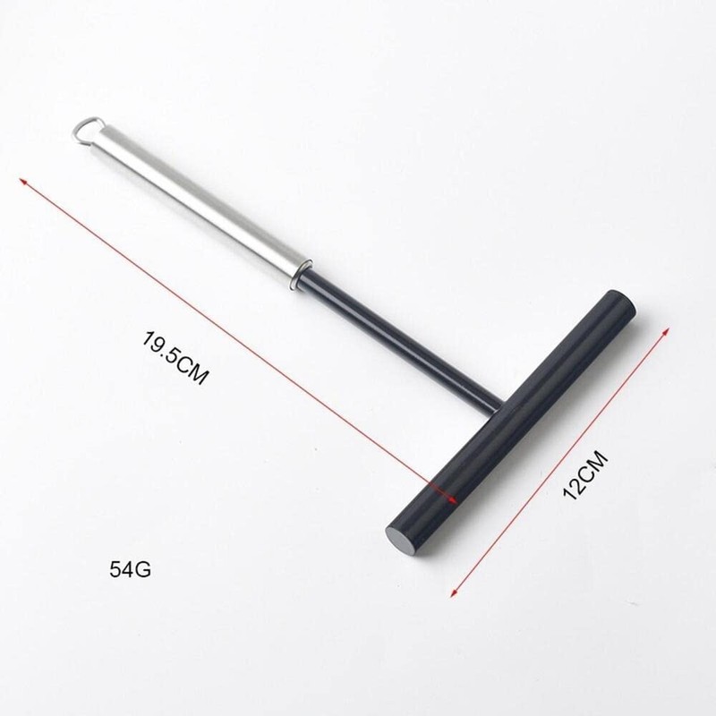 2 Pack T Shape Stainless Steel Batter Spreader Scraper with