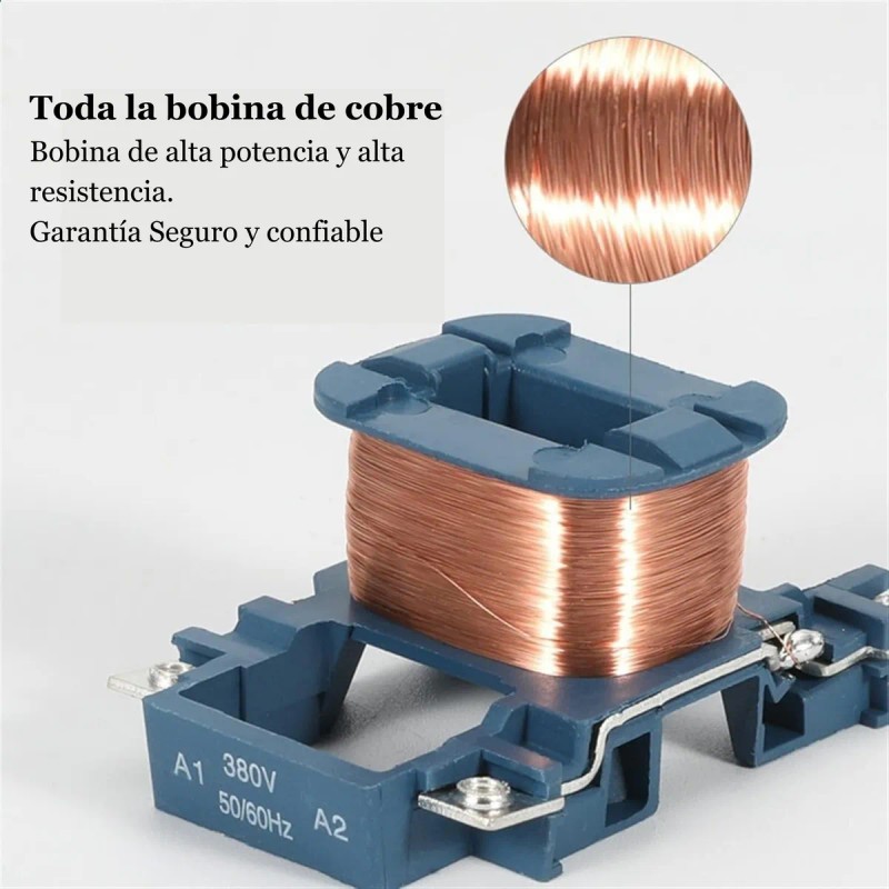 Contactor Ac Trifasico 32 Amperes 24v O 110v O 220v