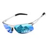 FEISEDY B2442 Men's Sports Sunglasses, Polarized Sunglasses, UV 400 Protection,