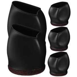 OSALADI Pack of 5 Wheel Covers Chair Wheel Caps Wheelchair Wheel Stoppers Furniture Leg Floor Protection Gaming Chair Wheel Stopper Chair Leg Pads Wheel Covers for Office Chairs Leg Cap TPE