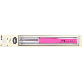 Tulip Etimo Rose Häkelnadel, Aluminium, silberfarben, 4,0 mm