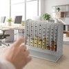 HMF Coin Counter for Sorting and Storing Change, Transparent Coin