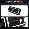 TODO Headlight Housing Base with Chrome Dual Headlight Bezel Compatible