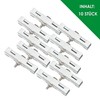 Zaundirekt Pack of 10 I U Mat Connectors I Hot-Dip