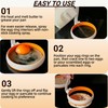 4-inch Silicone Fried Egg Rings Set, 4-pack, Round Mold for