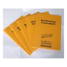Goldhahn Dry Folders Pack of 5 Stamps for Collectors