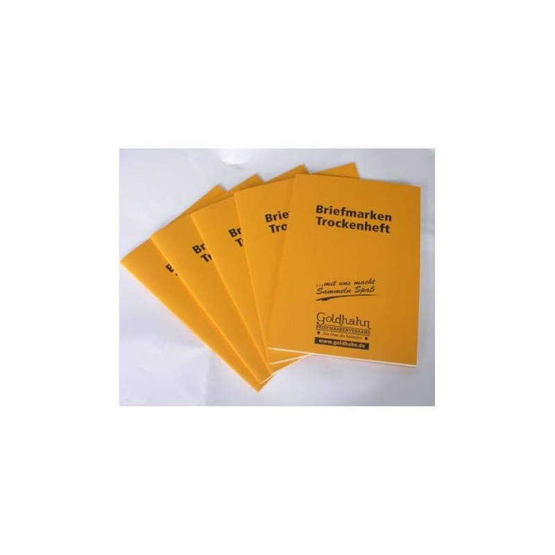 Goldhahn Dry Folders Pack of 5 Stamps for Collectors