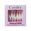 CAMILCY Press on Nails Handmade Nails Luxury Reusable Fake Nails