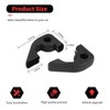 RT-TCZ Tow Hook Covers - Bumper Tow Hook Rubber Protector