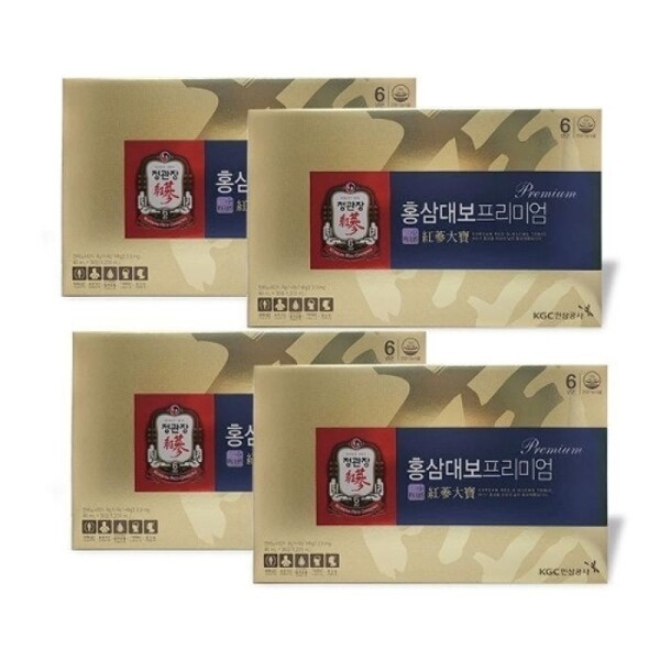 Jeonggwanjang Hongsamdaebo Premium 40mlx30ea 4boxesSF / 정관장홍삼대보프리미엄40mlx30개입4박스SF