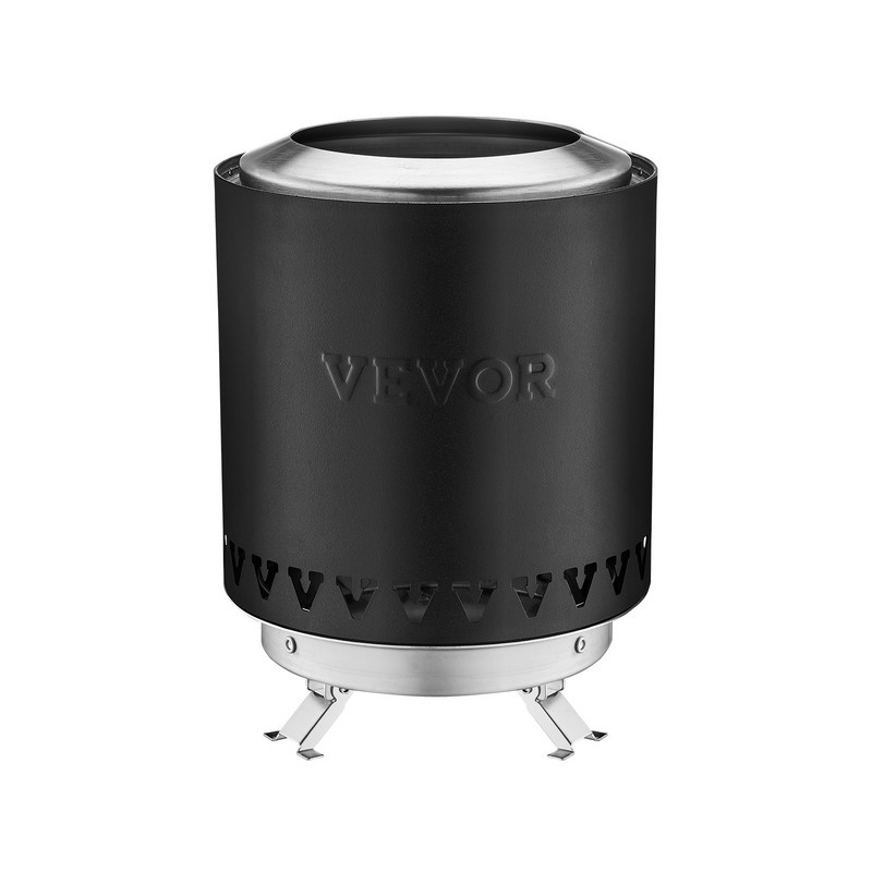 Tabletop Fire Pit 6 inch Stainless Steel Fireplace Indoor Outdoor