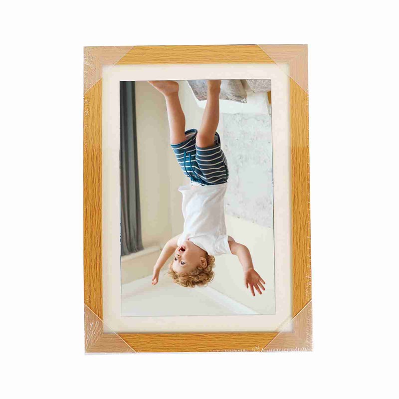 Wooden photo frame table oil painting storage box Kids Art