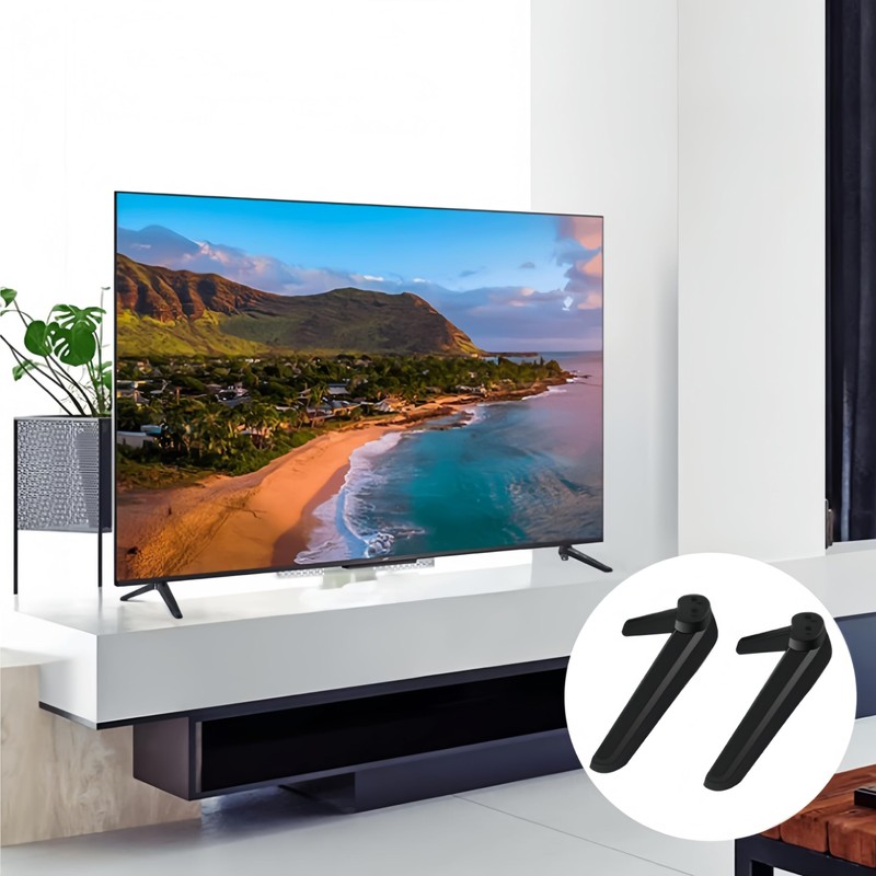 Universal TV Stand, TV Base Feet with Screw Set, TV