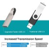 USB Stick 4 GB Pack of 5 Metal Memory Stick