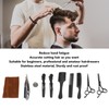 Hair Cutting Scissors Kit Clip Clipper Holder Comb Stainless Steel