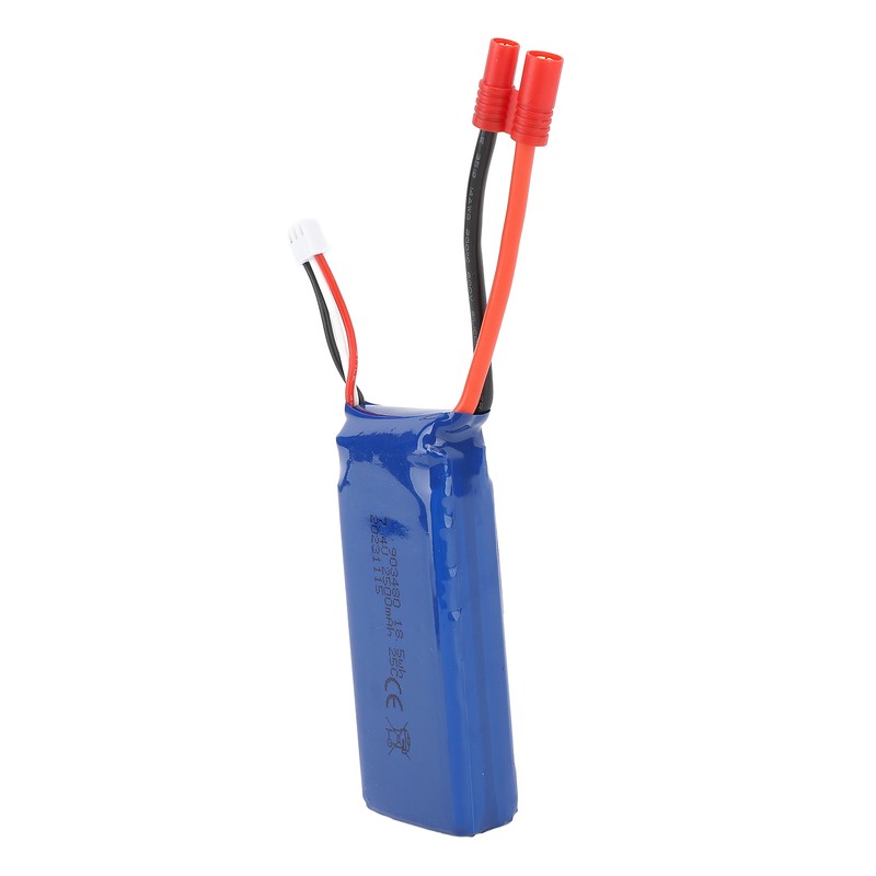 RC Drone Lipo Battery 7.4V 2500mAh Overcharge Prevent Short Circuit