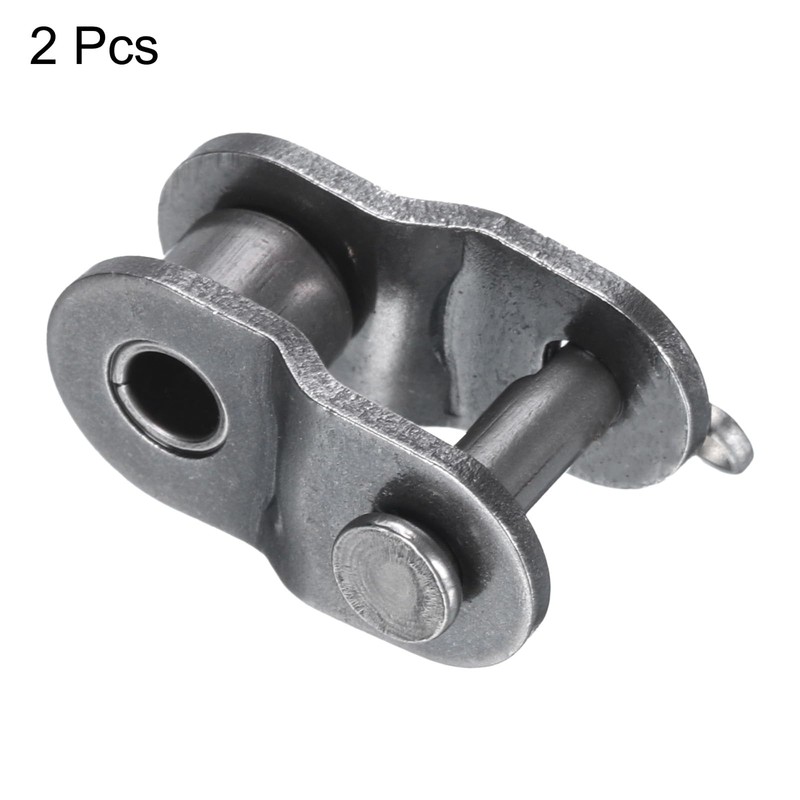 sourcing map 2Pcs #420 Chain Offset Half Link Roller, 1/2"