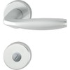 Hoppe Set New York Lever Handle with Rosette WC –