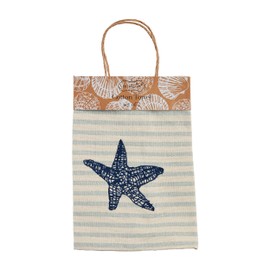 Mud Pie Starfish Embroidered Sea Towel; 21" x 14"