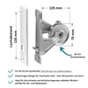 Roller Shutter Belt Winder Inlet Belt Roller [With 5 m
