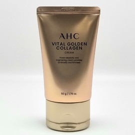 AHC Vital Golden Collagen Cream 50g Nutrition Cream Whitening Wrinkle Improvement Moist Skin / AHC 바이탈 골든 콜라겐 크림 50g 영양크림 미백주름개선 촉촉한피부