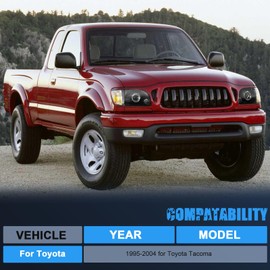 ECCPP lift kit for Toyota for Tacoma 1995-2004 4WD 3" Front and 3" Rear Leveling Lift Kit + Diff Drop