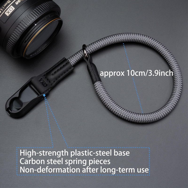 VKO Camera Wrist Strap Quick Release Hand Strap for Man