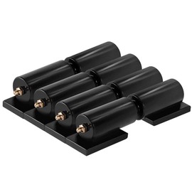 Skelang 4-Set Barrel Gate Hinge 7 Inches, Heavy Duty Door Hinge for Swing Gate, Trailer Ramp Gate, Total Load Capacity 8800 Lbs