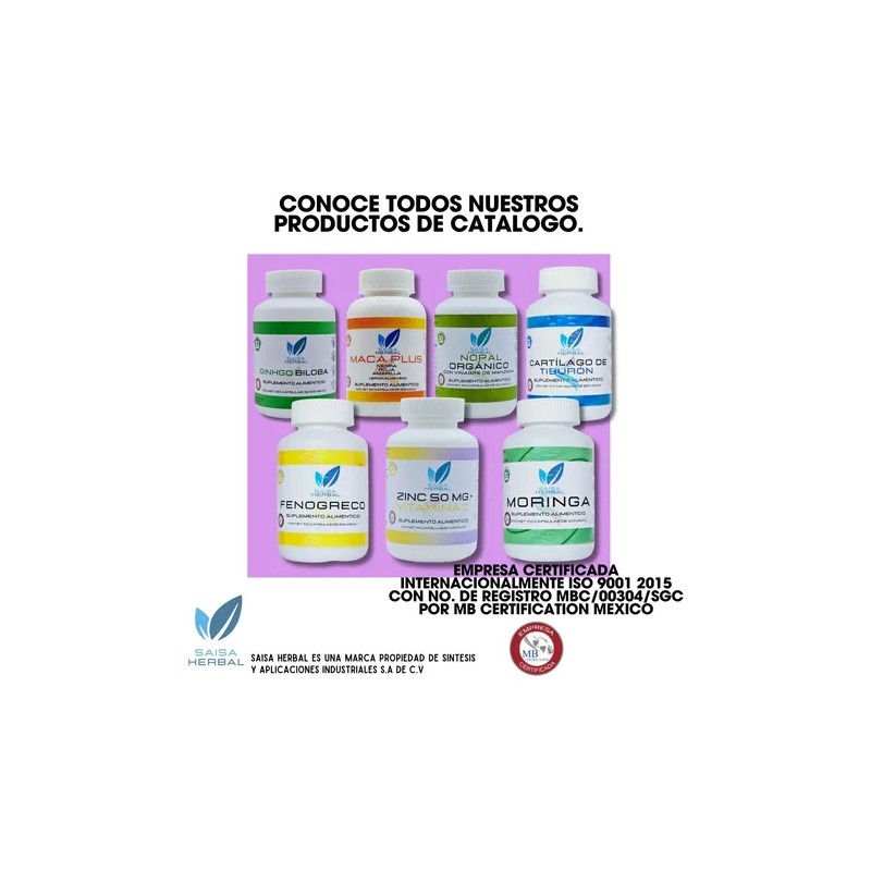 Glicinato Magnesio Bolsa 500 Capsulas