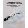 CE Anti Fog Safety Goggles Pack 24