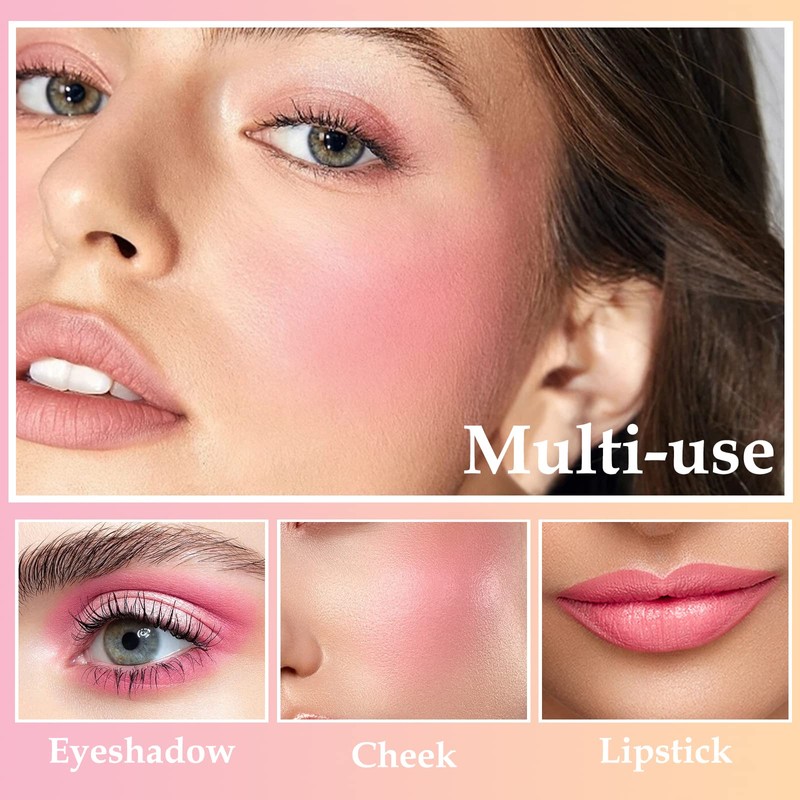 Boobeen Liquid Blush Velvet Cream Blush Makeup Matte Soft Gel