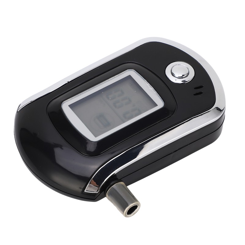 Digital Display Breath Tester Air Blowing Portable Drunk Detector with