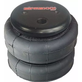 airmaxxx 1 standard 2500 lb bag 1/2"npt port air ride suspension spring