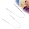 2 Unidades Limpiador de Lengua, Raspador de Lengua Acero Inoxidable